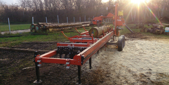 Mobiles Sägewerk  Wood-Mizer LT 40 LD